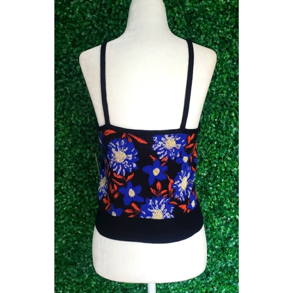 39. Maeve Floral Jacquard Sweater Cami - Picture 7 of 9